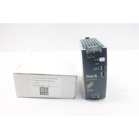 Puls 100-240V-Ac 20A Amp 24-28V-Dc 480W Ac To Dc Power Supply CP20.241